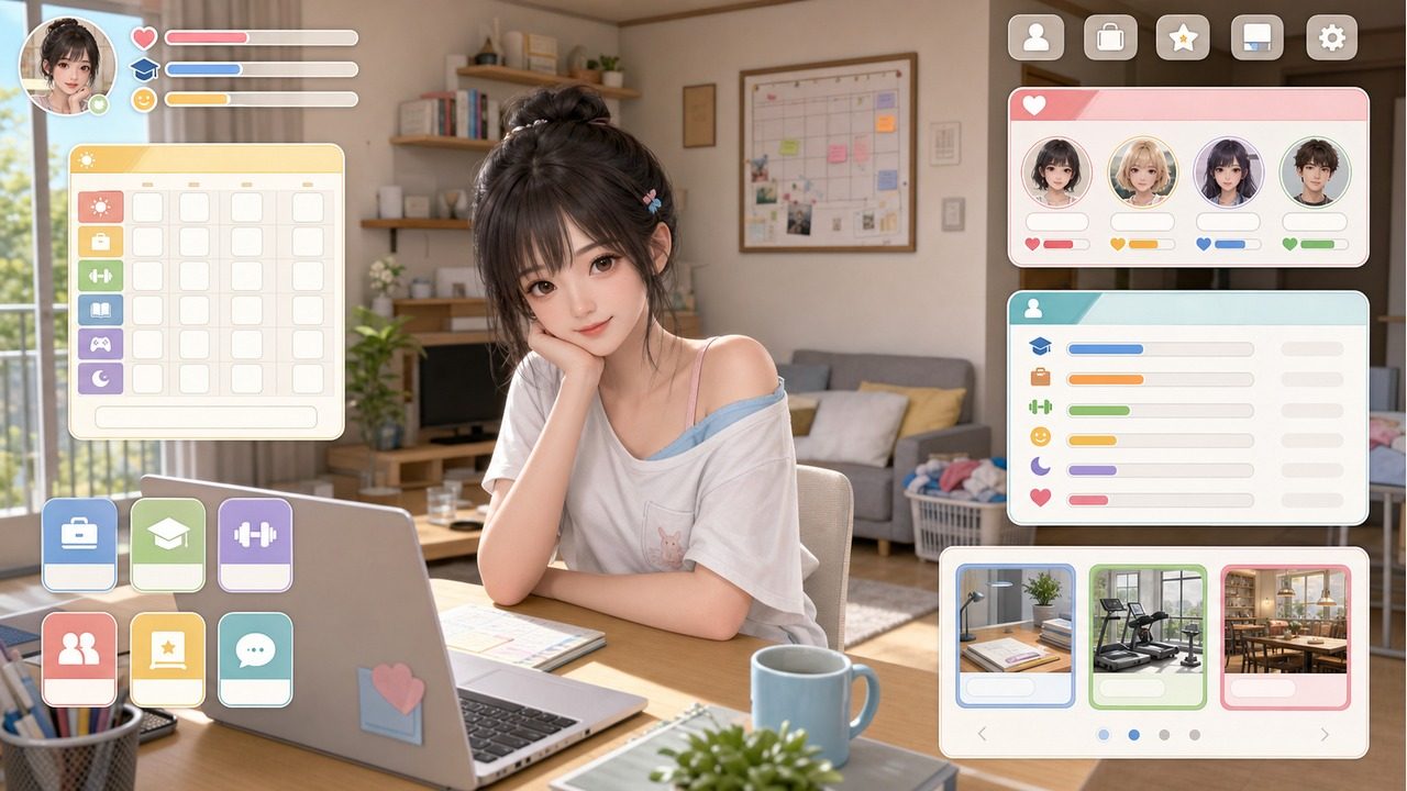 能干的后辈小葵酱 合租日常 页面配图 5